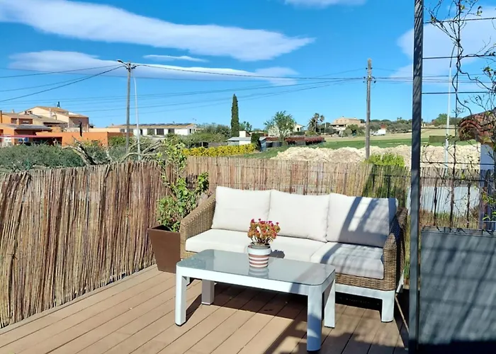 Apartamento en casa de campo cerca de la playa