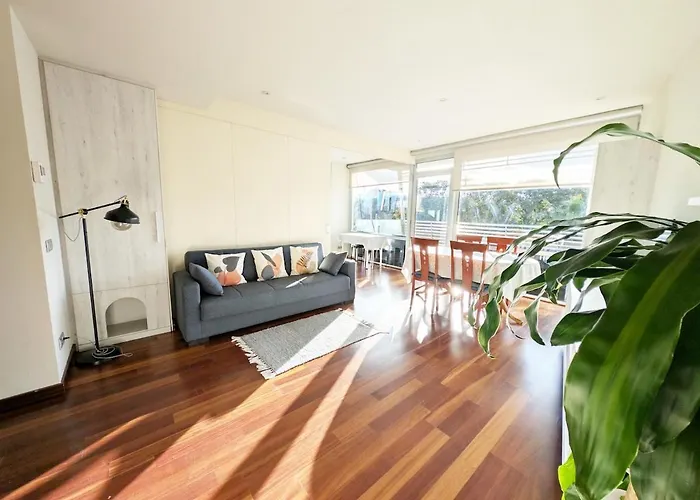 Bright 2 Bedroom Apartment With 2 Terraces Pool And Parking Near Diagonal Mar Beach