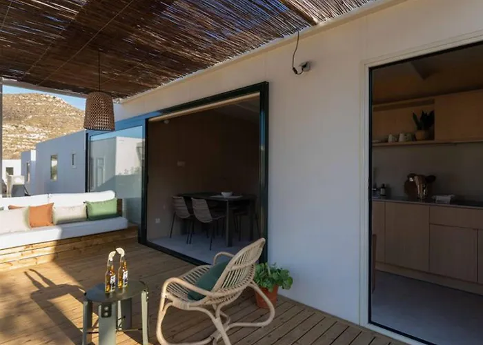 Mobil Home Avec Terrasse Pour 4 Pers. A Las Negras - Api-1-52-541
