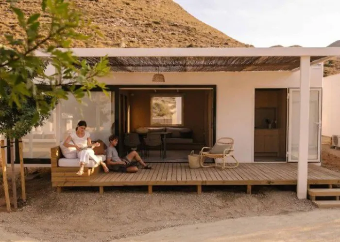Mobil Home Avec Terrasse Pour 4 Pers. A Las Negras - Api-1-52-541
