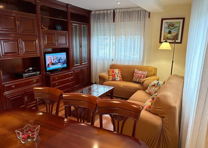 Casa Campelo - APTO Playa de Rodeira Cangas, Garaje y WiFi gratis