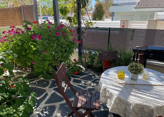 Playa Almarda,Piscina,2 Terrazas,Wifi,Parking,Bbq,Tranquilo
