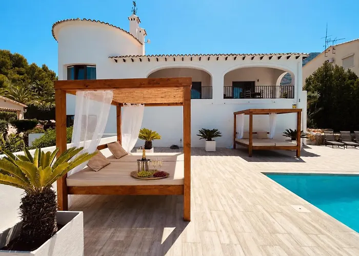 Magic Dream Seaview Villa Denia With 2 Pools, Bbq, Airco, Wifi