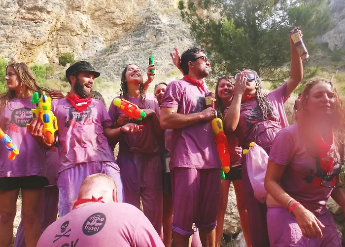 Haro San Vino Wine Fight Camping