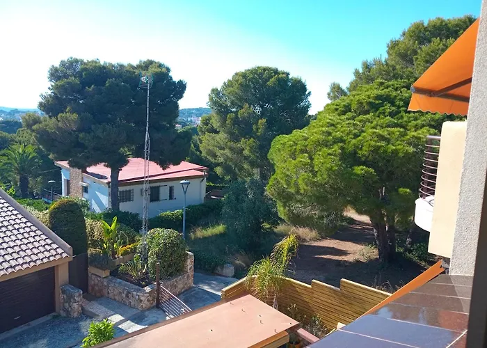 Seaside Home In Altafulla, Costa Dorada, Tarragona, Spain With Seaviews
