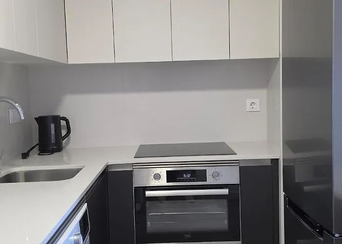 Apartamento con vistas a la playa en Laxe