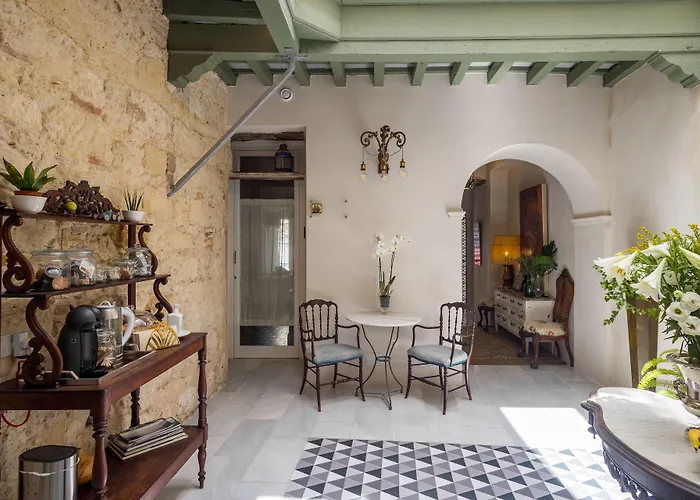 Casa Portus Gaditanus S XVIII Patio Andaluz