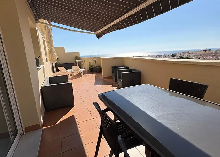 La Perla Azul Playa - Terraza al Sol