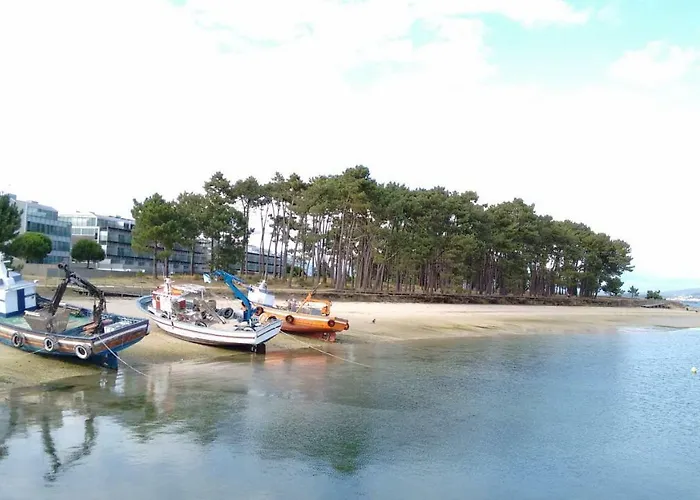 Apartamento playa Isla de Arosa