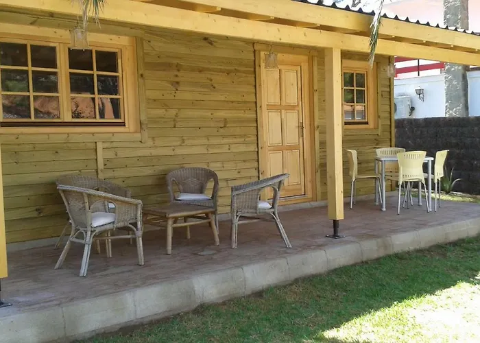 Casita de madera junto al mar
