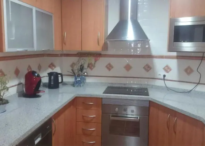 At The Center & Very Close To The Paseo Beach, With Double Garage, Renovated And Fully Equipped Apartment